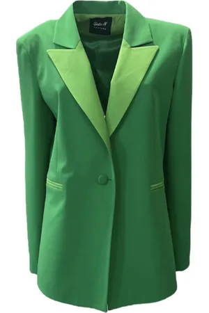 Giulia N Couture Jakke, Dame, Grøn, M, Uld, Jackets