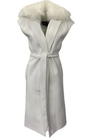 Giulia N Couture Frakke, Dame, Hvid, XS, Polyester, Frakker