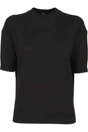 THEORY Top, Dame, Sort, S, Cashmere, T-shirts