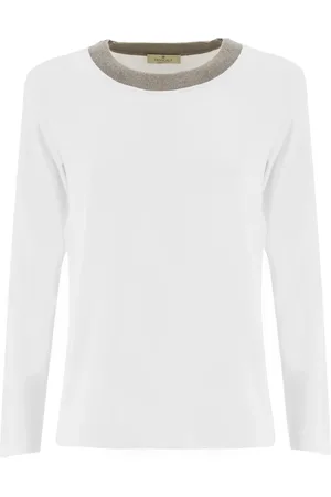 PANICALE Top, Dame, Hvid, M, Bluser