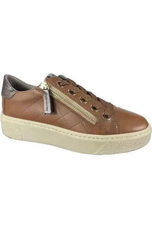 Dl Sko, Dame, Brun, 42 EU, Uld, Sneakers