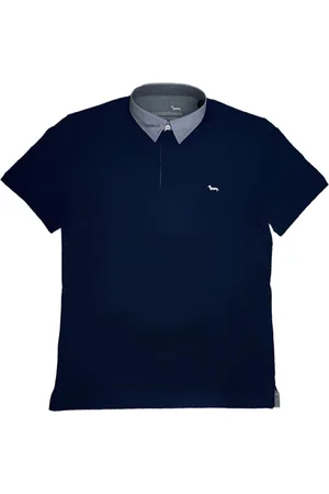 HARMONT&BLAINE Top, Herre, Blå, M, Bomuld, Knitwear