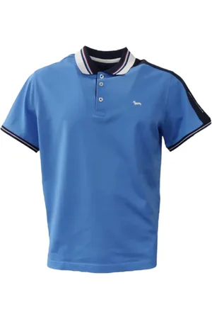 HARMONT&BLAINE Top, Herre, Blå, M, Bomuld, Knitwear