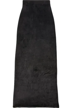 Balenciaga Nederdel, Dame, Sort, XS, Midi Skirts