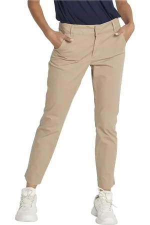 Kaffe Bukser, Dame, , 3XL, Bomuld, Kamette Pants Pants 10506121 Savannah Tan