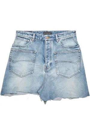 Balenciaga Nederdel, Dame, Blå, XS, Denim, Denim Skirts