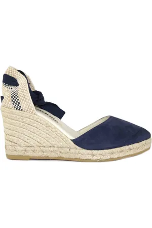 Espadrilles Sko, Dame, Blå, 41 EU, Wedges