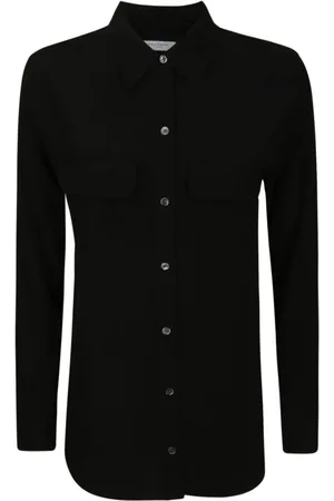 Equipment Bluser & Skjorter, Dame, Sort, M, Uld, Bluser