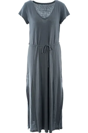 kjoler billig maxikjoler for kvinder i grå farve | FASHIOLA.dk