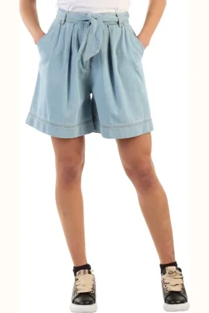 Pinko Shorts, Dame, Blå, XS, Denim, Denim Shorts