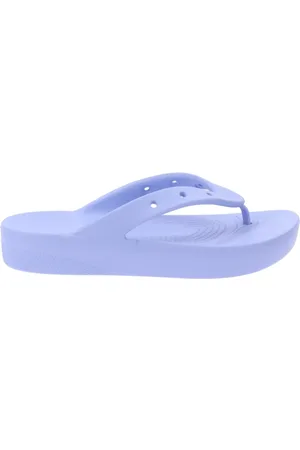 Crocs Sko, Dame, Lilla, 36 EU, Flade sandaler