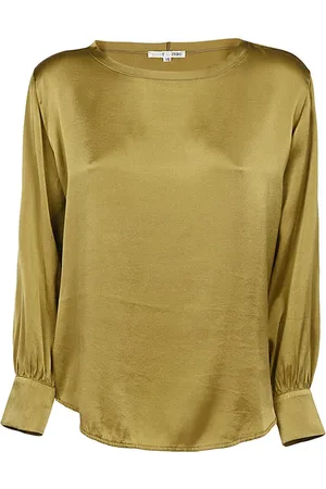 Zero C Bluser & Skjorter, Dame, Grøn, S, Blouses