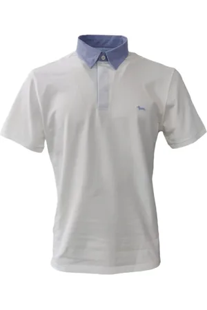 HARMONT&BLAINE Top, Herre, Hvid, 2XL, Bomuld, Knitwear