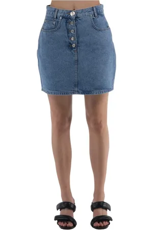 Moschino Nederdel, Dame, Blå, XS, Denim, Denim Skirts