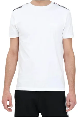 Moschino Top, Herre, Hvid, 2XL, Uld, T-shirts