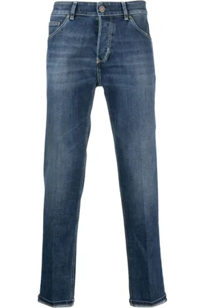 PT Torino Jeans, Herre, Blå, W36, Slim-fit Jeans