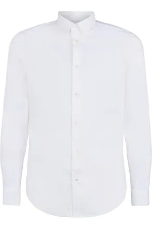 Giorgio Armani Skjorte, Herre, Hvid, 2XL, Formal Bluser