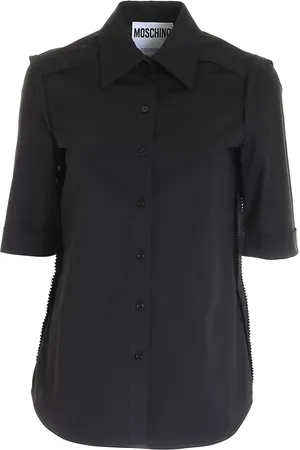 Moschino Bluser & Skjorter, Dame, Sort, L, Uld, Bluser
