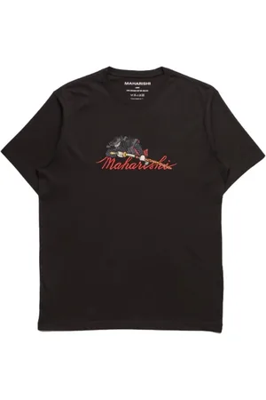 Maharishi Top, Dame, Sort, S, Bomuld, T-shirts