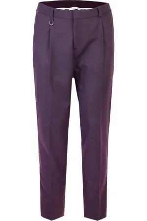 Paolo Pecora Bukser, Herre, Lilla, L, Polyester, Bukser