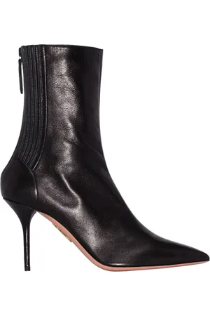 Aquazzura Sko, Dame, Sort, 41 EU, Heeled Støvler
