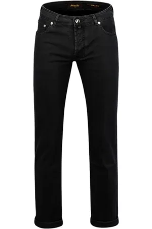 MOORER Jeans, Herre, Sort, W30, Uld, Bukser