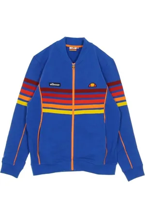 Ellesse Sweathshirts & Hoodies, Herre, Blå, XL, Uld, Trøje med lynlås