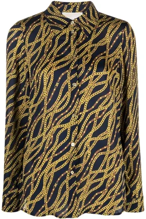 Michael Kors Bluser & Skjorter, Dame, Flerfarvet, XS, Uld, Bluser