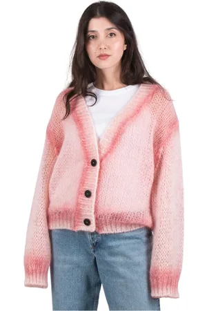 Roberto Collina Strik, Dame, Lyserød, M, Cardigans