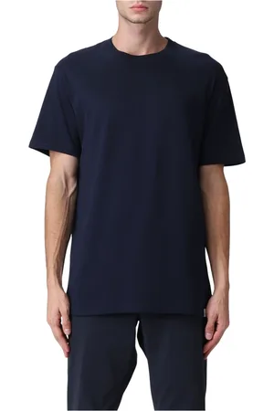 Paolo Pecora Top, Herre, Blå, XL, Uld, T-shirts