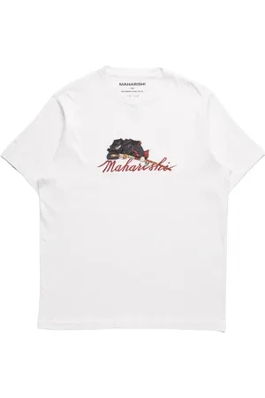 Maharishi Top, Dame, Hvid, S, Bomuld, T-shirts