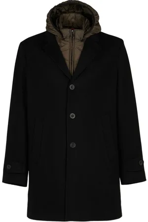 PALTÒ Frakke, Herre, Sort, S, Parkas