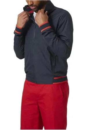 Helly Hansen Sweathshirts & Hoodies, Herre, Blå, S, Uld, Trøje med lynlås