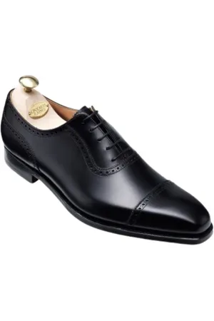 Crockett & Jones Sko, Herre, Sort, 40 1/2 EU, Læder, Sko