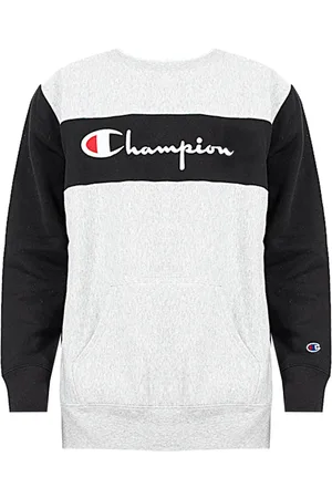 Champion Sweathshirts & Hoodies, Herre, Grå, XS, Bomuld, Sweatshirt