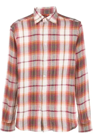 BARENA Skjorte, Herre, Flerfarvet, S, Bomuld, Casual Bluser
