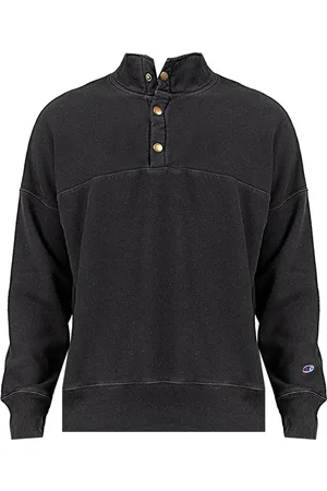 Champion Sweathshirts & Hoodies, Herre, Sort, S, Bomuld, Sweatshirt
