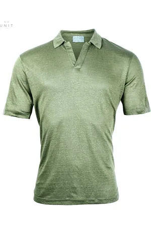 Gran Sasso Top, Herre, Grøn, 3XL, Uld, Polo Shirt