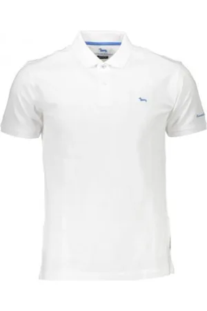 HARMONT&BLAINE Top, Herre, Hvid, 3XL, Bomuld, Polo Shirt