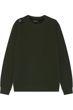 MA.STRUM Sweathshirts & Hoodies, Herre, Grøn, S, Bomuld, Sweatshirt Hoodies