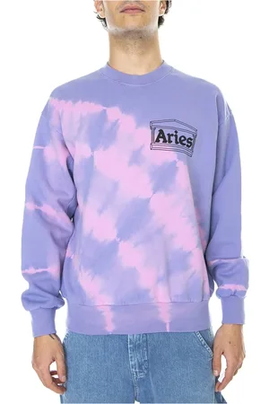 ARIES Sweathshirts & Hoodies, Herre, Lilla, M, Bomuld, Sweatshirt