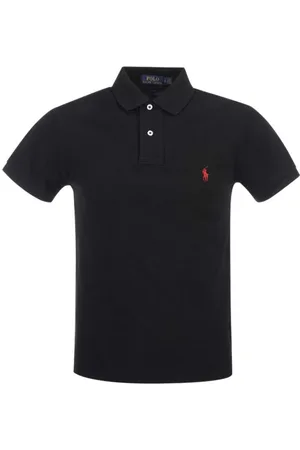 Ralph Lauren Top, Herre, Sort, M, Bomuld, Polo Shirt