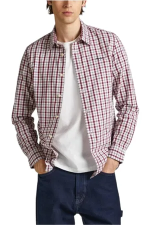 Pepe Jeans Skjorte, Herre, Flerfarvet, S, Casual Bluser