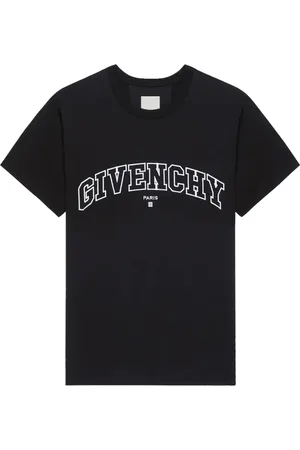 Givenchy Top, Herre, Sort, 2XL, Bomuld, College T-shirt