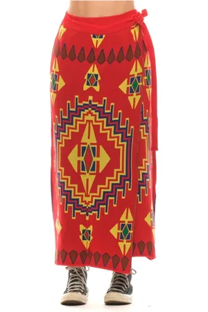 AKEP Nederdel, Dame, Rød, S, Maxi Skirts