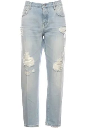 Don the Fuller Jeans, Dame, Blå, W29, Bomuld, Loose-fit Jeans