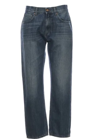 Don the Fuller Jeans, Dame, Blå, W29, Bomuld, Straight Jeans