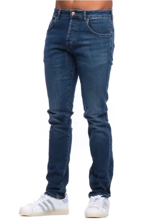 Don the Fuller Jeans, Herre, Blå, W36, Bomuld, Slim-fit Jeans