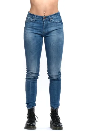 Don the Fuller Jeans, Dame, Blå, W28, Bomuld, Skinny Jeans