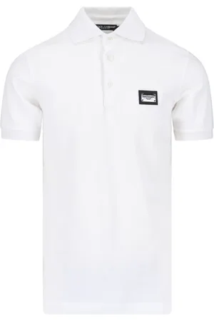 Dolce & Gabbana Top, Herre, Hvid, S, Polo Bluser